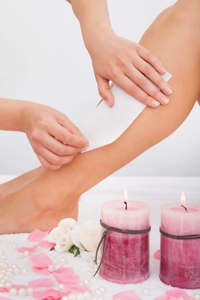 Waxing service at home