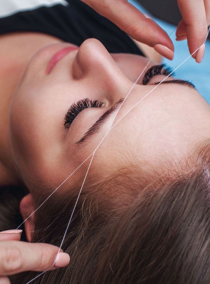 Forehead Threading